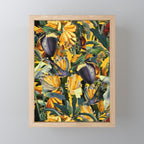 Banana and Leaf Garden Mini Art Print Gallery Image 1