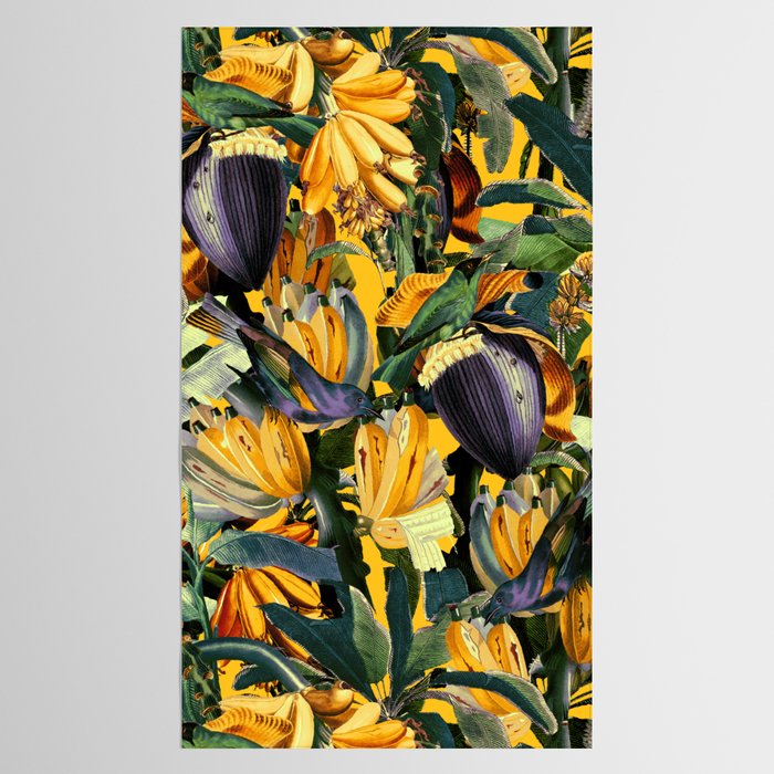 Banana and Leaf Garden Tablecloth Gallery Image 2