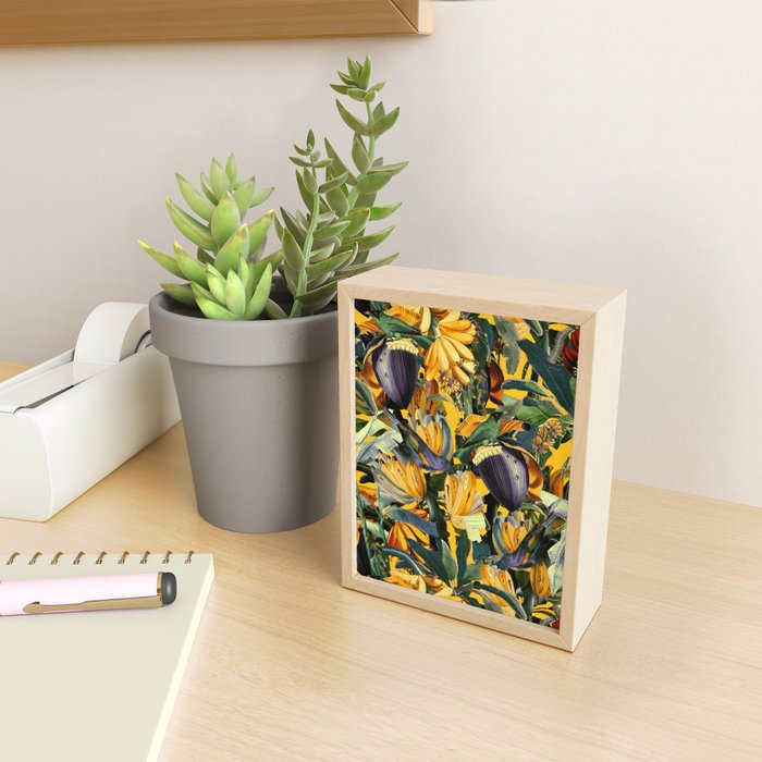 Banana and Leaf Garden Mini Art Print Gallery Image 2