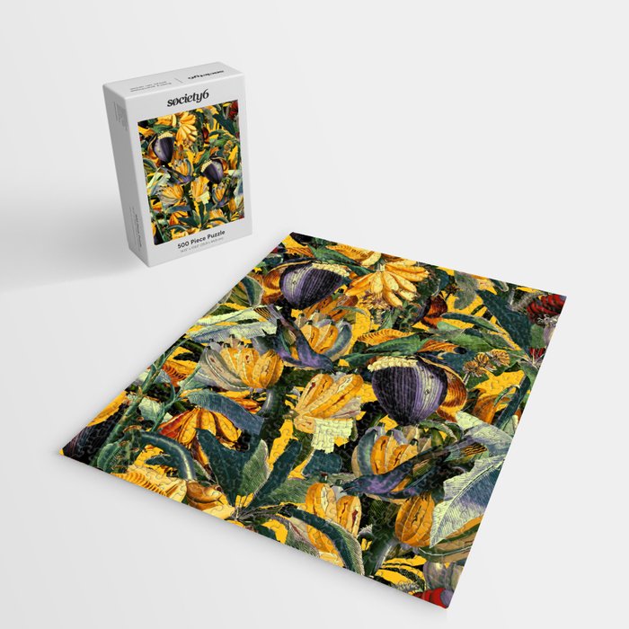 Banana and Leaf Garden Jigsaw Puzzle Gallery Image 2