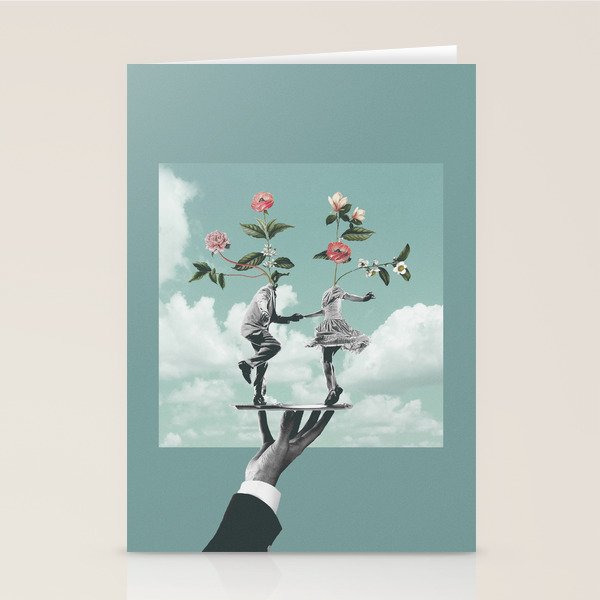 Let's go dancing Stationery Card