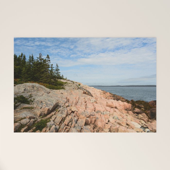 Coastal Life #2 - Travel Photography - Maine art - New England landscape - nature Welcome Mat Gallery Image 1