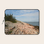 Coastal Life #2 - Travel Photography - Maine art - New England landscape - nature Laptop Sleeve Gallery Image 1