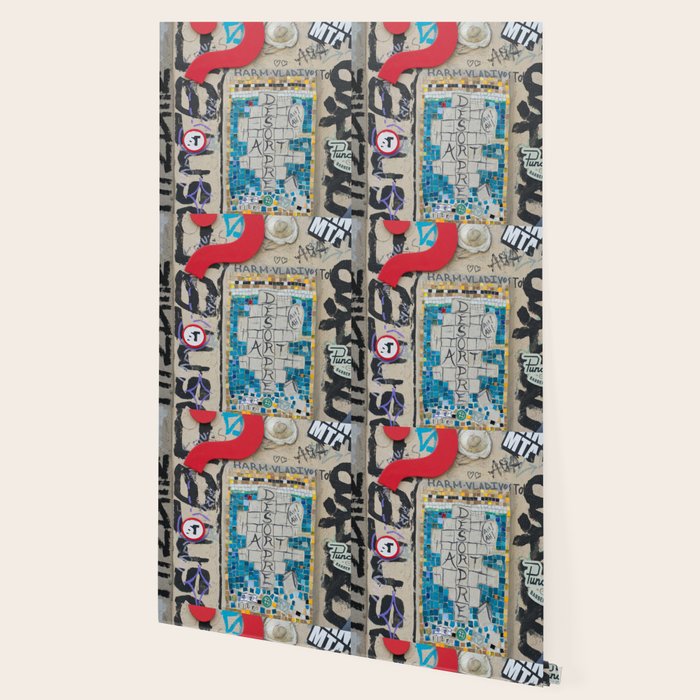 Red question mark on a wall Wallpaper Gallery Image 2