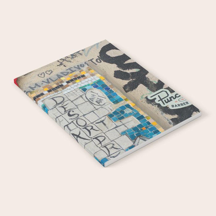 Red question mark on a wall Notebook Gallery Image 2