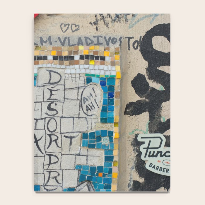 Red question mark on a wall Notebook Gallery Image 4