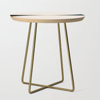 Almond Abstract XVII Side Table Gallery Image 1