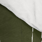 Lines #5 (Olive Green) Comforter Gallery Image 4