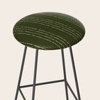 Lines #5 (Olive Green) Stool Gallery Image 2