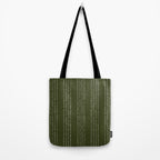 Lines #5 (Olive Green) Tote Bag Gallery Image 2