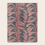 Magic Jungle Vine - midnight & peach Notebook Gallery Image 4