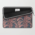 Magic Jungle Vine - midnight & peach Laptop Sleeve Gallery Image 2