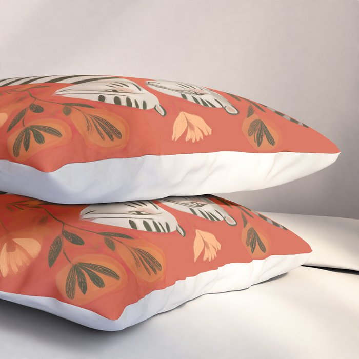 Striped Cat Pair Pillow Sham Gallery Image 3