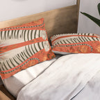 Striped Cat Pair Pillow Sham Gallery Image 2