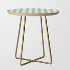 Clovers XXXVII Sage Green Botanical Pattern Side Table Gallery Image 1