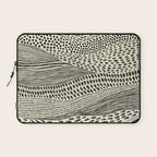 Hand Drawn Patterned Abstract II Laptop Sleeve Gallery Image 1