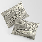 Hand Drawn Patterned Abstract II Pillow Sham Gallery Image 3