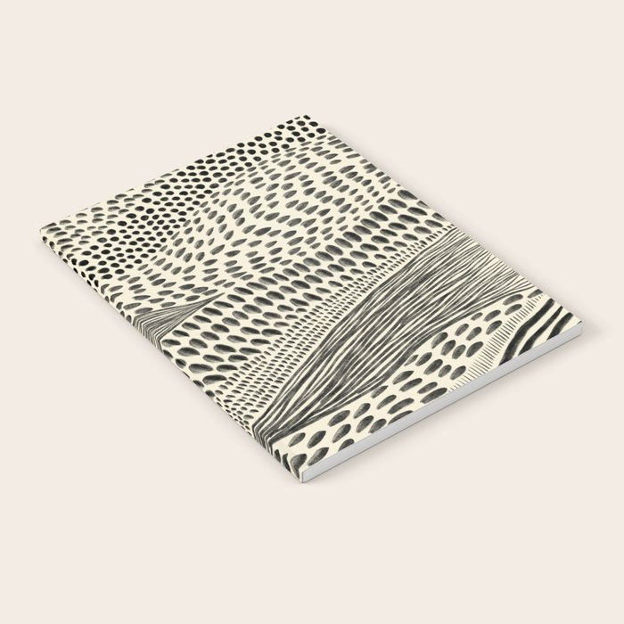Hand Drawn Patterned Abstract II Notebook Gallery Image 2