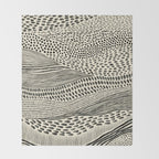 Hand Drawn Patterned Abstract II Throw Blanket Gallery Image 2