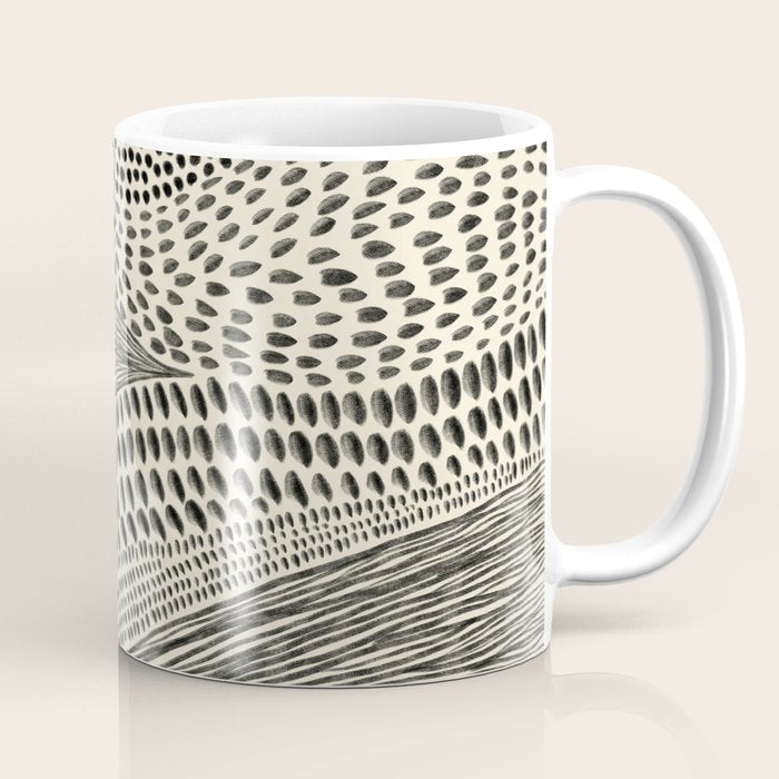Hand Drawn Patterned Abstract II Coffee Mug Gallery Image 1