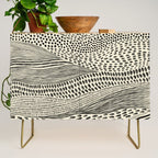 Hand Drawn Patterned Abstract II Credenza Gallery Image 1