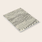 Hand Drawn Patterned Abstract II Notebook Gallery Image 3