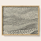 Hand Drawn Patterned Abstract II Serving Tray Gallery Image 1