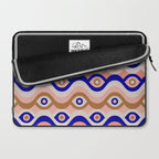 Psychedelic Eye Melt - Blue & Pink Laptop Sleeve Gallery Image 2