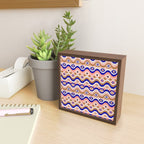 Psychedelic Eye Melt - Blue & Pink Mini Art Print Gallery Image 2