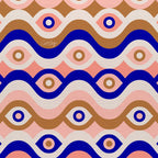 Psychedelic Eye Melt - Blue & Pink Coffee Mug Gallery Image 2