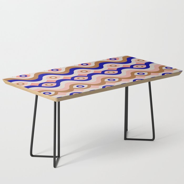 Psychedelic Eye Melt - Blue & Pink Coffee Table Gallery Image 1