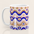 Psychedelic Eye Melt - Blue & Pink Coffee Mug Gallery Image 3