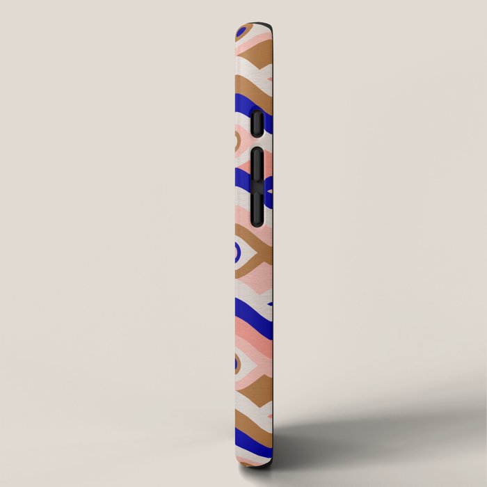 Psychedelic Eye Melt - Blue & Pink iPhone Case Gallery Image 2
