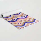 Psychedelic Eye Melt - Blue & Pink Yoga Mat Gallery Image 2