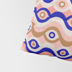 Psychedelic Eye Melt - Blue & Pink Pillow Sham Gallery Image 4