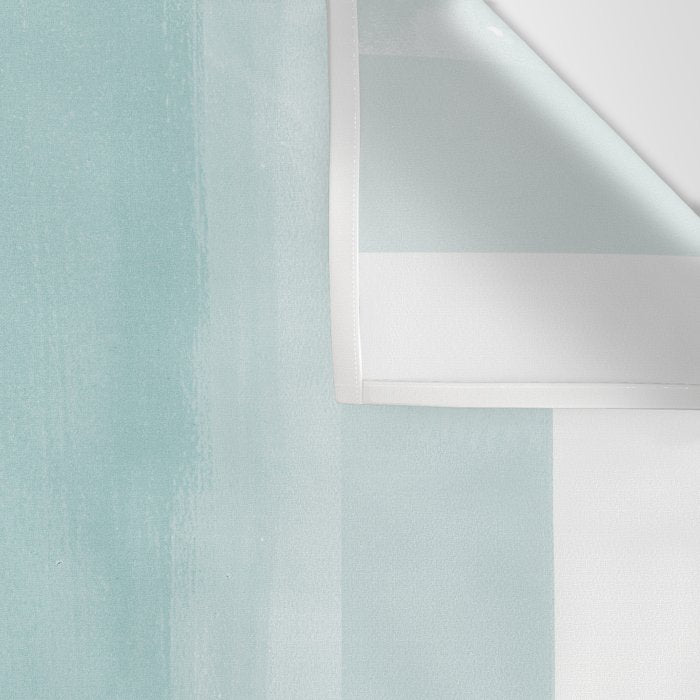 Pale Turquoise Abstract Coastal Colors Painting Wall Tapestry Gallery Image 3