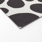 Linocut Plant #1 / Black & White Welcome Mat Gallery Image 2