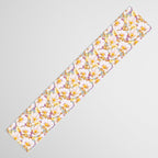 Lemons among the exotic flowers 4 Table Runner Gallery Image 3