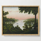 Helen Matilda Kingman - Landscape - 79-1968 Serving Tray Gallery Image 1