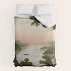 Helen Matilda Kingman - Landscape - 79-1968 Duvet Cover Gallery Image 6