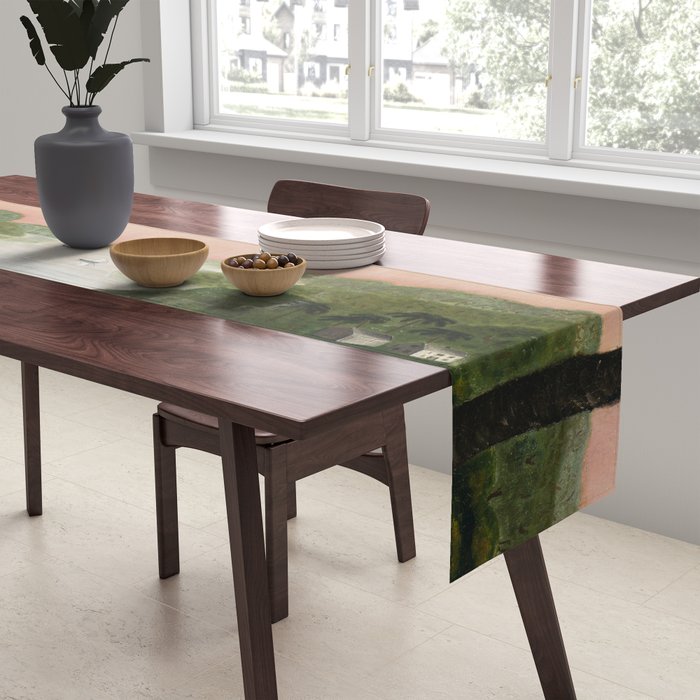 Helen Matilda Kingman - Landscape - 79-1968 Table Runner Gallery Image 2