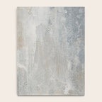 Blue and Beige Abstract Painting  Textured Modern Art Notebook Gallery Image 4