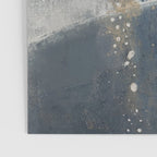 Blue and Beige Abstract Painting  Textured Modern Art Poster Gallery Image 3
