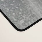 Blue and Beige Abstract Painting  Textured Modern Art Desk Mat Gallery Image 4