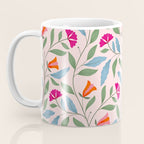 Floral Play - Vintage-Inspired Pattern Coffee Mug Gallery Image 3