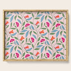 Floral Play - Vintage-Inspired Pattern Serving Tray Gallery Image 1