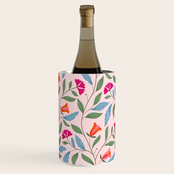 Floral Play - Vintage-Inspired Pattern Wine Chiller Gallery Image 3
