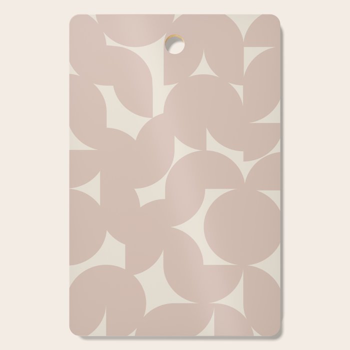 Contemporary Geometric Shapes - Natural Neutral Cutting Board Gallery Image 1