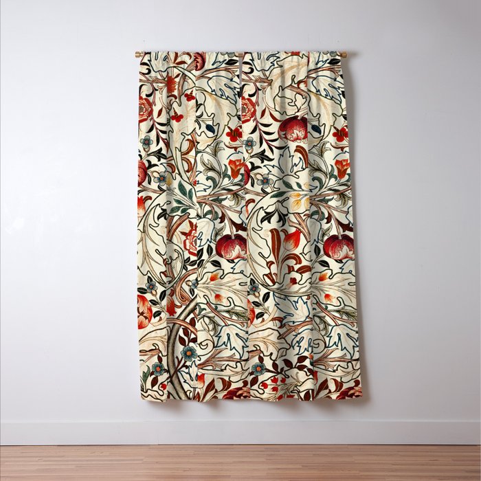 William Morris Floral Acanthus Window Curtain Gallery Image 3