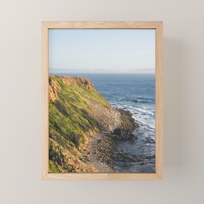 Point Vicente - California Coast Mini Art Print Gallery Image 1